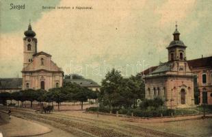 Szeged, belvárosi templom a kápolnával (EK)