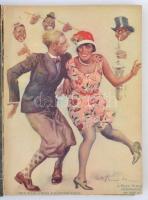 1930-1934 A Pesti Hírlap Vasárnapjának számai(10 db) könyvbe kötve