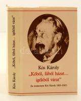 Kós Károly: "Kőből, fából házat... igékből" (In memoriam Kós Károly 1883-1983). Bp., 1983, Magvető Kiadó. Kiadói kartonált kötés, papír védőborítóval, jó állapotban.