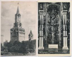 20 db vegyes orosz városképes lap, vegyes minőség / 20 mixed Russian town-view postcards, mixed qual...