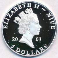 Niue 2003. 5$ Ag "Ázsia történelme - Kék mecset" (19,68g/0.999) T:PP kis fo.
Niue 2003. 5...