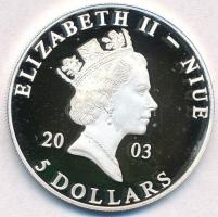 Niue 2003. 5$ Ag "Ázsia történelme - Hammurápi törvénykönyve" (19,88g/0.999) T:PP kis fo.
...