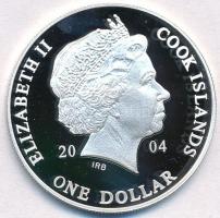 Cook-szigetek 2004. 1$ Ag "Ázsia történelme - Vietnami háború" (19,70g/0.999) T:PP
Cook I...