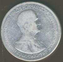 1930. 5P Ag "Horthy jobbra" T:3