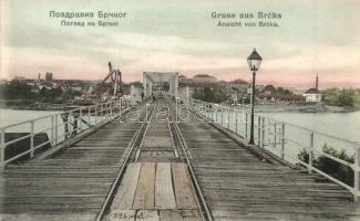 Brcko, Brcka; railway bridge, Verlag Veljko A. Jancikic