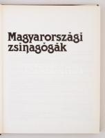 Magyarországi zsinagógák. Főszerk.: Gerő László. Bp., 1989, Műszaki Könyvkiadó. Műbőr kötésben, kics...
