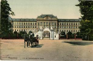 Nagyvárad, Oradea; M. k. Honvédhadapród iskola / military school