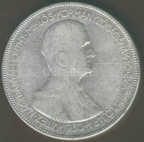 1930. 5P Ag "Horthy jobbra" T:3
