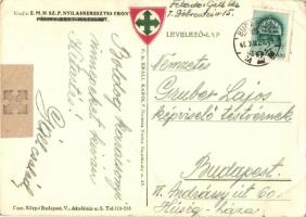 'Boldog magyar Karácsonyt' Nyilaskeresztes Párt propaganda képeslapja, nyilaskeresztes bél...