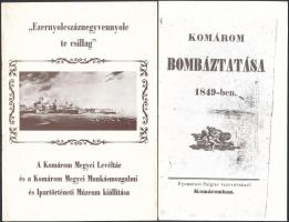 cca 1987 3 db 1848-1849-es reprint és levéltári-múzeumi kisnyomtatvány, tűzött papírkötésben, jó állapotban