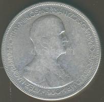 1930. 5P Ag "Horthy jobbra" T:3ph