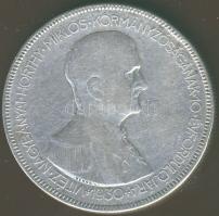 1930. 5P Ag "Horthy jobbra" T:3ph