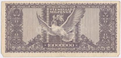 1946. 10.000.000MP Kossuth szakállában színhiány T:III