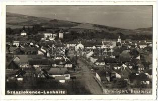 Szászlekence, Lechinta; Látkép / general view, Foto Sport photo (EK)