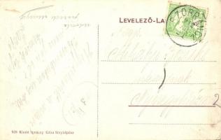 Szobránc-gyógyfürdő, Sobrance; Várady villa, kiadó Ignáczy Géza fényképész / villa (EK)