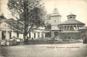 Szobránc-gyógyfürdő, Sobrance; Fürdő és gyógykút, kiadó Ignáczy Géza fényképész / spa and well