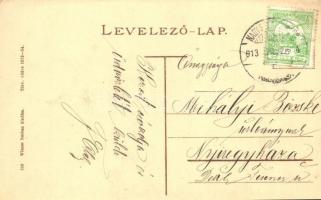 Nagyszentmiklós, Sannicolau Mare; Sétatér, Aranaka folyó, Wiener Nathan 559. / promenade, river bank