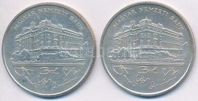 1993. 200Ft Ag "MNB" (2x) T:2