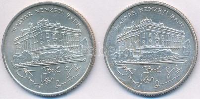 1993. 200Ft Ag "MNB" (2x) T:2