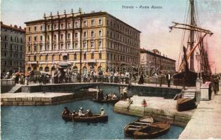 Trieste, Ponte Rosso / canal, bridge, ships