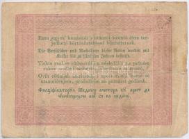 1848. 5Ft "Kossuth bankó" vörösesbarna T:III,III-