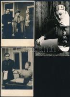 1946-51 5 db magyar színház előadási fotója, kettő a Szegedi Nemzeti Színházból, kettőt Méreyné Well...