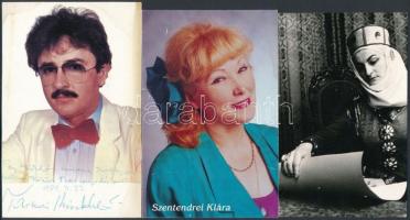 5 db magyar híresség aláírása  (St Martin, Böröndi Tamás, stb)