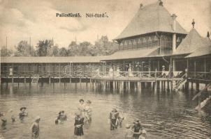 Palicsfürdő, Palic; Női fürdő, kiadja Kmetz András / women bath (EB)