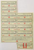 Budapest 1923. "Ganz és Társa-Danubius Gép-, Waggon- és Hajógyár Részvénytársaság" részvén...