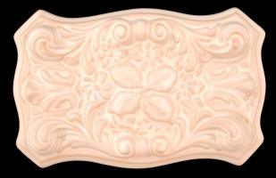 Sérült kerámia doboz,  22x14x12 cm