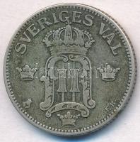 Svédország 1907. 50ö Ag T:2- Sweden 1907. 50 Öre Ag C:VF Krause KM#771