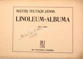 Mattis Teutsch János (1884-1960) - MA linóleum album. 1+12 db lap (Teljes!) 1917. 12 linóleummetszet...