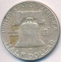 Amerikai Egyesült Államok 1963D 1/2$ Ag "Franklin" T:2 kis ph.
USA 1963D 1/2 Dollar Ag &q...