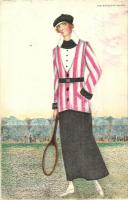 Tennis player lady, B.K.W.I. 187-4 s: Mela Koehler (EB)
