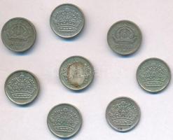 Svédország 1947TS-1960TS 10ö Ag (8xklf) T:2,2- patina
Sweden 1947TS-1960TS 10 Ore Ag (8xdiff) C:XF,...