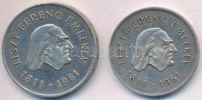1961. 25Ft Ag + 50Ft Ag "Liszt" pár T:2