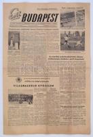 1954 az Esti Budapest 3. évf. 154. száma, benne hírekkel az Aranycsapat sikereiről