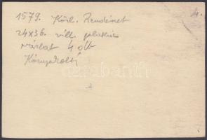 Kónya Zoltán (1891-?): Játszál(!) a játszótéren!, villamos plakátterv, vegyes technika, papír, jelze...