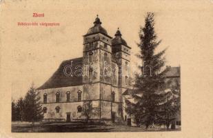 Zboró, Zborov; Rákóczi féle vártemplom / castle church (EK)