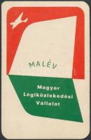 1957 Malév reklámos kártyanaptár