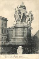Pozsony, Pressburg, Bratislava; Mária Terézia szobor / statue