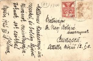 1926 Nyitra, Nitra; Látkép, templom / general view, church, photo