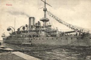 Fiume, SMS Budapest, Monarch osztályú partvédő csatahajó, Divald Károly / SMS Budapest Austro-Hungarian Navy Monarch-class coastal defense ship (EK)