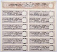 Budapest 1925. "Rimamurány-Salgó-Tarjáni Vasmű Részvény-Társaság" tíz részvénye egyenként ...