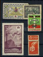 5db magyar levélzáró és segélybélyeg