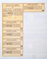 Budapest 1939. "Hangya Termelő-Értékesítő és Fogyasztási Szövetkezet" üzletrészjegye 10P-r...