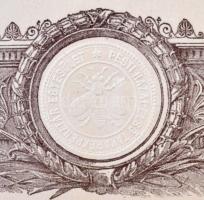 Budapest 1923. "Pesti Hazai Első Takarékpénztár-Egyesület" névre szóló részvénye 2000K-ról...