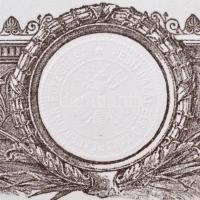 Budapest 1923. "Pesti Hazai Első Takarékpénztár-Egyesület" névre szóló részvénye 6000K-ról...