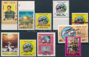1994-1997 10 overprinted stamp, 1994-1997 10 klf felülnyomott bélyeg