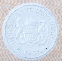 Budapest 1930. "Budapest Székesfővárosi Közlekedési R.-T." kötvénye, szárazpecséttel, szel...